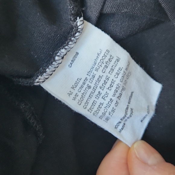 KOTN Womens Black Tee - Picture 2 of 3